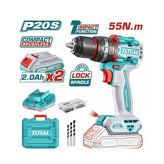 Taladro Industrial Total De 55n-M Brushless Utidli20558
