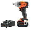 Llave De Impacto 1/2", 20v, 184 Lb/Ft, 1 Batería 4ah, 250nm