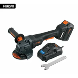 Pulidora Angular Inalámbrica 4 1/2", 20v Trupermax