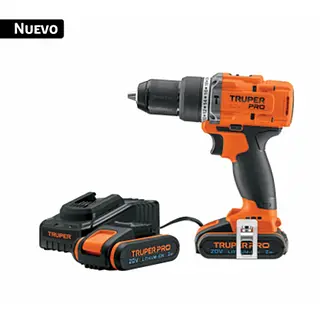 Taladro Percutor Inalambrico 1/2", 20v Truper Pro